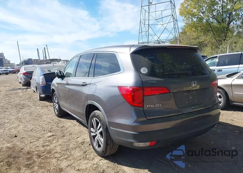 2018 Honda Pilot Ex z USA, uszkodzony, nr VIN 5FNYF6H3XJB021900